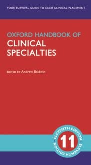 Produktbild: Oxford Handbook of Clinical Specialties