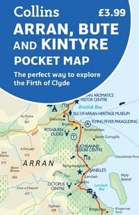 Produktbild: Arran, Bute and Kintyre Pocket Map