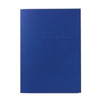 Herlitz Karton-Bewerbungsmappe A4 3-teilig blau