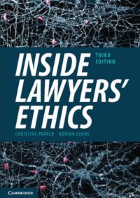 Produktbild: Parker, C: Inside Lawyers' Ethics