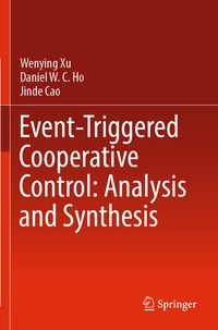 Produktbild: Event-Triggered Cooperative Control: Analysis and Synthesis