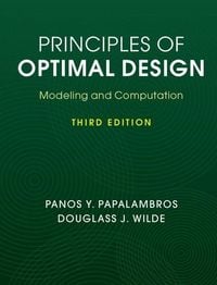 Produktbild: Principles of Optimal Design