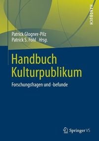 Produktbild: Handbuch Kulturpublikum