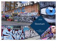 Produktbild: Streetart-Kunst, die die Stra&szlig;en Londons atmen l&auml;sst (Wandkalender 2026 DIN A2 quer), CALVENDO Monatskalender