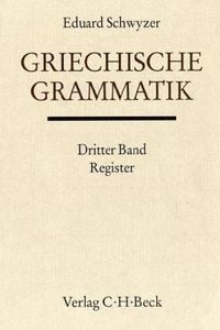 Produktbild: Griechische Grammatik. Tl.3