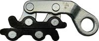 Produktbild: Berger & Schr&ouml;ter 12528 Seilklemme 4mm Stahl verzinkt, br&uuml;niert 1St.