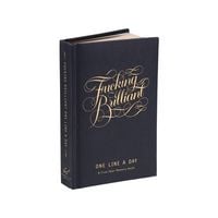 Produktbild: Fucking Brilliant One Line a Day