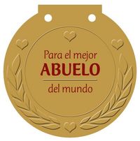 Produktbild: Para el mejor abuelo del mundo : &iexcl;una medalla para alguien muy especial!