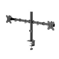 Produktbild: Hama Monitor-Tischhalterung 2 Display(s) 88,9 cm (35") Schwarz H&ouml;henverstellbar, Schwenkbar, Rotierbar, Neigbar