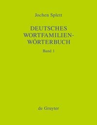 Produktbild: Deutsches Wortfamilienw&ouml;rterbuch