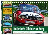 Produktbild: Italienische Oldtimer am Berg (Tischkalender 2026 DIN A5 quer), CALVENDO Monatskalender