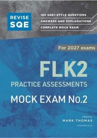 Produktbild: Revise SQE FLK2 Practice Assessments 2027: Mock Exam 2