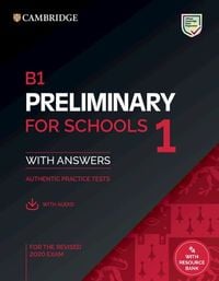 Produktbild: Cambridge English Preliminary for Schools 1 for revised exam from 2020