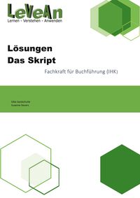 Produktbild: L&ouml;sungen zum Skript Fachkraft f&uuml;r Buchf&uuml;hrung (IHK)