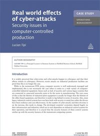 Produktbild: Case Study: Real World Effects of Cyber-Attacks