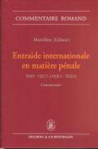 Produktbild: Entraide internationale en matière pénale