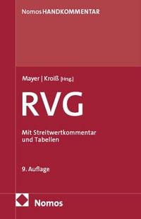 Produktbild: Rechtsanwaltsverg&uuml;tungsgesetz: RVG
