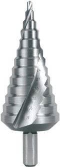 Produktbild: RUKO 101056 HSS Stufenbohrer Gesamtl&auml;nge 107 mm 3-Fl&auml;chenschaft 1 St.