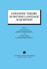 Produktbild: Linguistic Theory in Second Language Acquisition