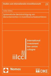 Produktbild: Systemische Ber&uuml;cksichtigung von Menschenrechten in Investitionsschiedsverfahren