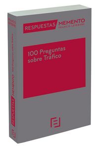 Produktbild: 100 preguntas sobre tr&aacute;fico : respuestas memento