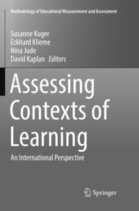 Produktbild: Assessing Contexts of Learning