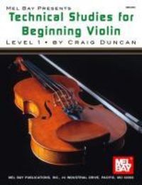 Produktbild: Technical Studies for Beginning Violin Lesson 1