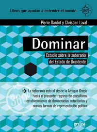Produktbild: Dominar : estudio sobre la soberan&iacute;a del Estado de Occidente