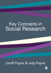Produktbild: Key Concepts in Social Research