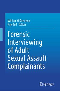 Produktbild: Forensic Interviewing of Adult Sexual Assault Complainants