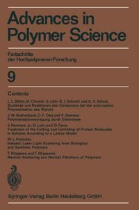Produktbild: Advances in Polymer Science
