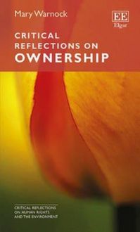 Produktbild: Warnock, M:  Critical Reflections on Ownership
