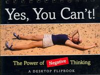 Produktbild: Yes, You Can't: The Power of Negative Thinking