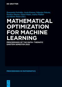 Produktbild: Mathematical Optimization for Machine Learning