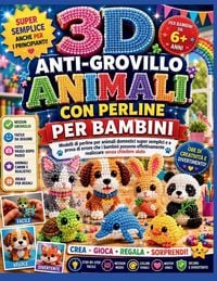 Produktbild: 3d Anti Grovillo Animali Con Perline Per Bambini