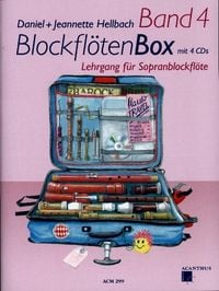 Produktbild: Blockfl&ouml;tenBox, m. 3 Audio-CDs. Band 4