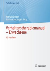 Produktbild: Verhaltenstherapiemanual &ndash; Erwachsene