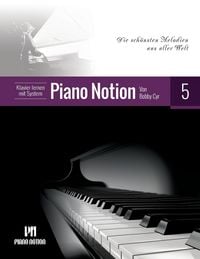 Produktbild: Klavier lernen mit System Piano Notion Buch F&uuml;nf
