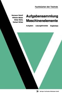 Produktbild: Aufgabensammlung Maschinenelemente