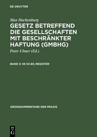 Produktbild: &sect;&sect; 53-85; Register