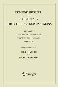 Produktbild: Studien zur Struktur des Bewusstseins