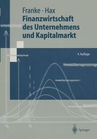 Bild vom Artikel Finanzwirtschaft des Unternehmens und Kapitalmarkt vom Autor Günter Franke