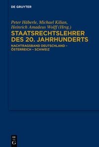Produktbild: Staatsrechtslehrer des 20. Jahrhunderts
