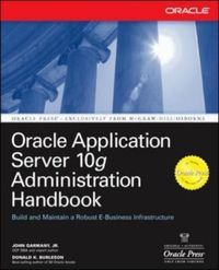 Produktbild: Oracle Application Server 10g Administration Handbook