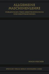 Produktbild: Allgemeine Maschinenlehre