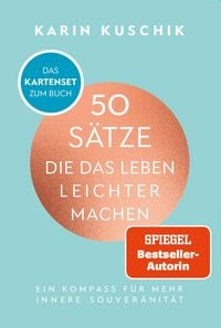 Produktbild: 50 S&auml;tze, die das Leben leichter machen - das Kartenset zum Buch