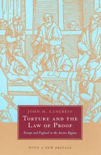 Produktbild: Torture and the Law of Proof