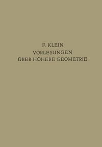 Produktbild: Vorlesungen &Uuml;ber H&ouml;here Geometrie