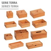 Bambus Box Terra mit Schublade, versteckte Aufbewahrungsmöglichkeit online  bestellen