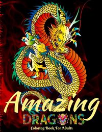 Produktbild: Amazing Dragons Coloring Book for Adults